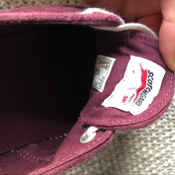 Suede Scotch Guard Vans - Plum - Picture 3 of 5